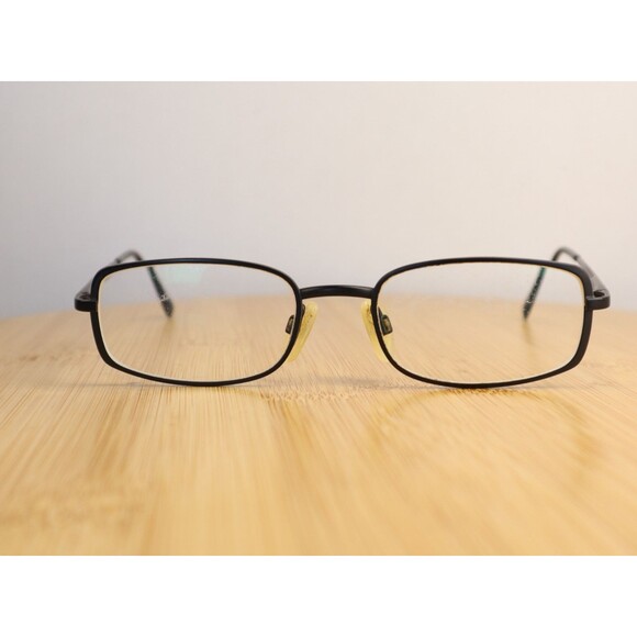 Giorgio Armani 275 706 Eyeglasses 52-19 135 Black Rectangle Italy FRAMES ONLY